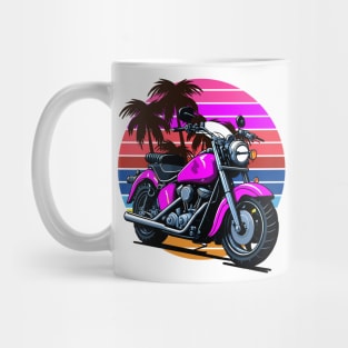 retro motorcycle Mug